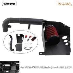 Tobebetter Aim084-bk-rd For Vw Golf Mk6 Gti Skoda Octavia Mk2 2.0tsi Cold Air Intake System Dry Filter