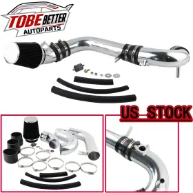 Dr09-sl-bk Tobebetter Dr09-sl-bk- Black Filter Cold Air Intake Kit For Honda Civic Si 12-15 / 13-15 Acura Ilx 2.4l