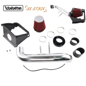 Dr282-sl-rd Tobebetter Heat Shield Cold Air Intake Kit Red Filter For 2015-2020 Ford F150 5.0l V8 Usa