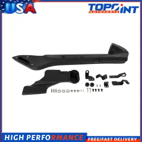 To177187p01 Topoint-autoparts For 2019-2022 Triton Mr Textured Black Snorkel Kits Air Intake Suitable