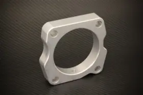 Ts-tbs-003-1 Torque Solution Throttle Body Spacer Silver For Acura Tl 2004-2007