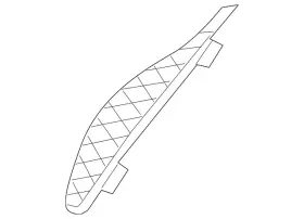 52812-waa01 Toyota Genuine Vent Grille
