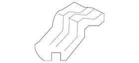 Toyota 77217-04020 Genuine Filler Pipe Lower Support