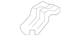 77217-04020 Toyota Genuine Filler Pipe Lower Support