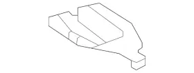 77511-0c030 Toyota Genuine Fuel Tank Bracket