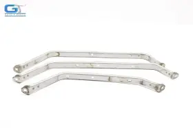 7761308011 Toyota Sienna Fuel Tank Strap Metal Bracket Support Oem 2011 - 2020 -set Of 3