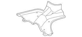 77641-02131 Toyota Genuine Fuel Tank Shield