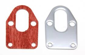 Trans-dapt Performance 2310 Trans-dapt For Fuel Pump Mounting Plate And Gasket Sb Chevy 283-400-chrome