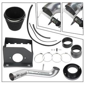 Vap-autoparts Ic10711on240il Fits Ford F-150 5.0l V8 11-14 Car Cold Air Intake Kit And Filter Heat Shield 3.5 Inch