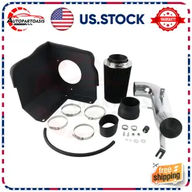 Dr270-sl-bk Vehito Cold Air Intake System Filter For 2007-2008 Gmc Tahoe Yukon 4.8l 5.3l V8 Engine