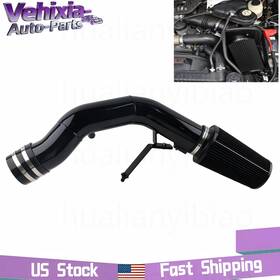 Vehixia-auto-parts As-icp005-bk-bk Black Cold Air Intake Kits For Ford 2003-2007 F250 F350 6.0l Powerstroke Diesel
