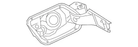 17a-809-857-e Volkswagen Genuine Fuel Pocket