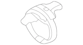 1c0-201-687-a Volkswagen Genuine Fuel Filter Bracket