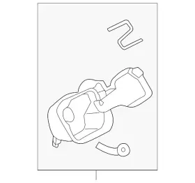5g0-809-857 Volkswagen Genuine Housing