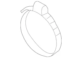 N-024-526-4 Volkswagen Genuine Intake Hose Clamp
