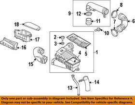 Volkswagen Oem 1k0805971d9b9 Vw Beetle Air Cleaner Intake-inlet Duct Tube Hose
