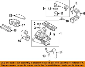 1k0805971d9b9 Volkswagen Oem Vw Beetle Air Cleaner Intake-inlet Duct Tube Hose