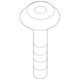 Wht-002-087 Volkswagen Genuine Air Cleaner Assembly Screw