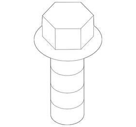 Volkswagen Wht-006-896 Genuine Air Cleaner Assembly Screw