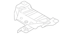 31353531 Volvo Genuine Fuel Tank Shield
