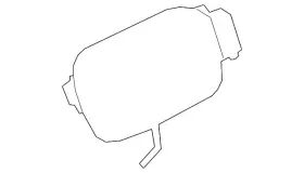 32227341 Volvo Genuine Fuel Filler Housing