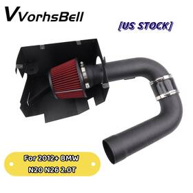 Vvorhsbell Aim068-bk-rd Cold Air Intake System Red Filter For 2012 Bmw 320i 328i 420i 2.0t N20 N26 Us