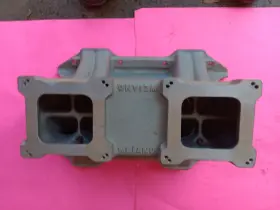 5987 Weiand Aluminum Tunnel Ram Intake Mopar 440 / Ihra Nhra Rat Rod Racer