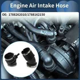 1788162150 X Autohaux 1788262010/1788162150 Engine Air Intake Hose For Toyota 4runner 3.4l No.1788262010 Rubber 2 Pcs Clamp