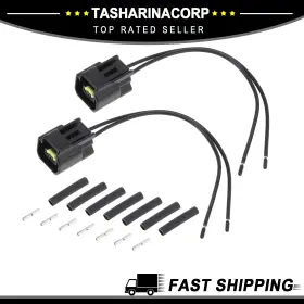 1w1z6c315ab X Autohaux Zzj118280/1w1z6c315ab 2 Pcs Camshaft Position Sensor Connector Plug Pigtail Wiring Harness For Ford