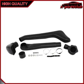 X177185t01 X-partsclub Textured Black Fits Nissan Patrol Gu Series 4 Petrol Diesel 4wd 09/04 Snorkel