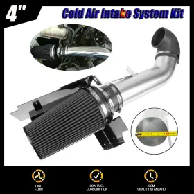 Zc1cai000001-us Zoncar For 99-06 Gmc Chevy V8 4.8l/5.3l/6.0l 4 Inch Cold Air Intake System Kit Heat Shield
