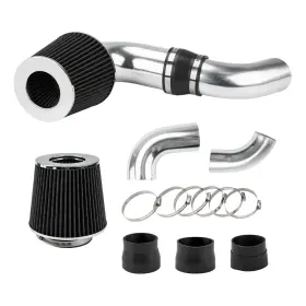 Zc1cai0631101 Zoncar Black Cold Air Intake System Kit And Filter For 1996-2004 Chevrolet S10 4.3l V6