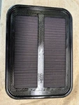 K&n 100-8564 Sprint Car Air Box Filter 6" Used. Price: $275.00.