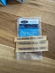 Nos Ford D7OZ-9A095-A Unleaded Gasoline Only Decal New. Price: $27.00.