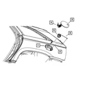 Genuine Mopar Fuel Filler Housing 4716571AD New. Price: $12.25.