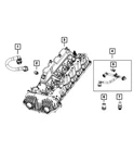 Genuine Mopar Pcv Valve 68358481AD New. Price: $12.45.
