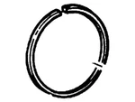 Genuine Ford Ring Retaining YS2Z-7D483-DA New. Price: $10.34.