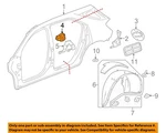 Gm Oem 10-17 Equinox Quarter Panel Components-fuel Pocket 22847036 New. Price: $31.96.