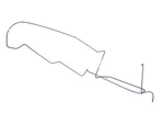 1965-66 Mustang; V8; 5/16" Steel Gas Tank To Fuel Pump Line New. Price: $69.99.