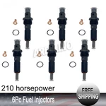 6 Fuel Injectors Bosch 210HP Performance Dodge Ram Cummins Diesel 12V Us New. Price: $76.32.
