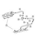 Genuine Mopar Connector 5101525AA New. Price: $12.22.