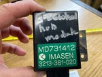 1987-1996 Mitsubishi Mighty Max 3.0 Freewheel Hub Control Module MD731412 Used. Price: $100.00.