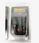 Russell 6AN 180 Degree Female Sae Quick-disconnect Size 3/8" Tube Black 611233 New. Price: $36.47.