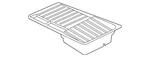 Genuine Volkswagen Grille 5QM-129-668 New. Price: $38.45.