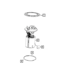 Genuine Mopar Lock Ring 68372735AA New. Price: $82.14.