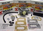 Toyota Pickup 20R 22R Weber Carburetor Conversion Kit - Genuine Redline K746 New. Price: $374.95.
