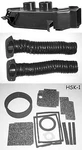 New 1965 - 1966 Ford Mustang Heater Plenum, Hoses, Ducts, Seals Complete Rebuild. Price: $84.95.