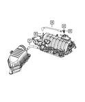 Genuine Mopar Make Up Air Hose 68360927AB New. Price: $31.24.