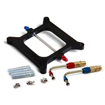 Nitrous Oxide Plate 12530NOS; 150 Hp Spray Bar .500" Black Square Bore New. Price: $368.36.