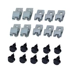 Fuel Line Clip Clamp Bracket Kit 3/8" With Return 1970-71 Chevrolet Camaro 10PC New. Price: $47.00.